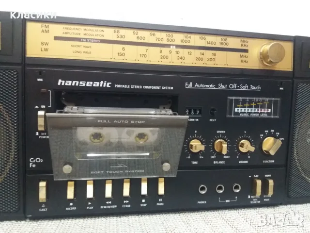 Радиокасетофон hanseatic STEREO , снимка 6 - Радиокасетофони, транзистори - 56150989