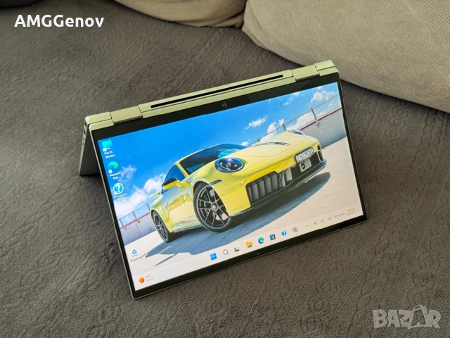 13.3’FHD IPS 1000nits Touch/Hp Elitebook x360/i7-1185G7/16GB LPPDR4X, снимка 1