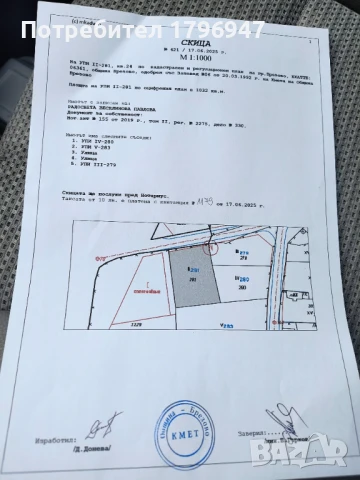 Продава  гр.Брезово в регулация , снимка 1