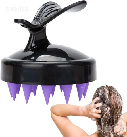 Масажна четка за скалп, снимка 2 - Други - 49167701