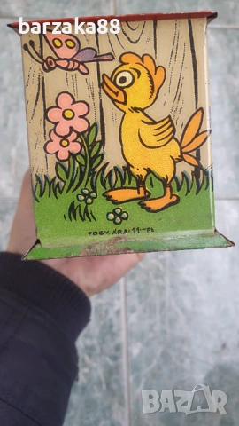 Стара ламаринена Унгарска Играчка, снимка 3 - Колекции - 53360385