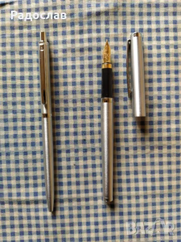 стар комплект писалка и химикалка BALLOGRAF, снимка 4 - Ученически пособия, канцеларски материали - 50328552
