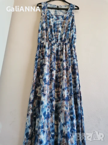СТРАХОТНА ЛЯТНА РОКЛЯ ЕФЕКТЕН ДЕСЕН XL, снимка 5 - Рокли - 50926167
