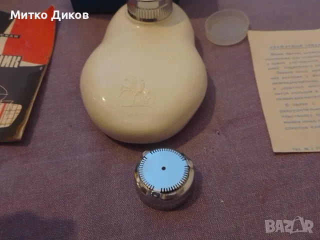Ленинград СССР винтидж нова механична самобръсначка Ленинград в кутия с инструкция с тример и шейвър, снимка 3 - Електрически самобръсначки - 56168790