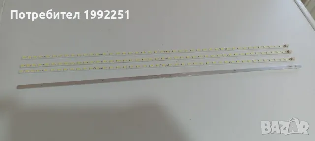 Подсветка 4бр LED Backlight SLED SLS40_5630 44LED. Свалени от Телевизор Sony KDL-40EX715., снимка 4 - Части и Платки - 47333917