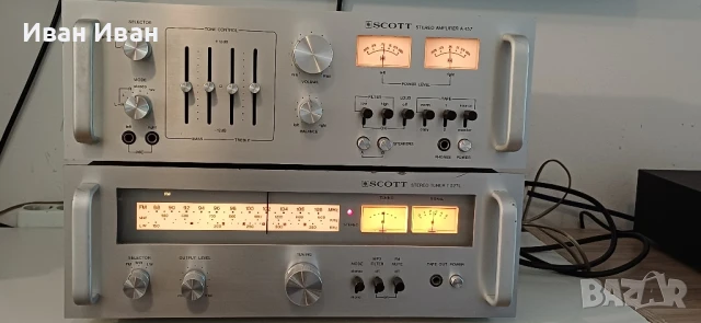 SCOTT A457+T527L, снимка 4 - Ресийвъри, усилватели, смесителни пултове - 51264677