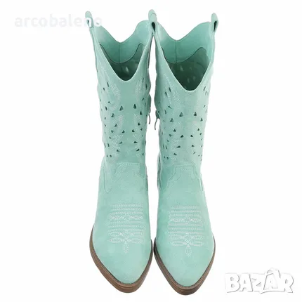 Дамски западни и байкърски ботуши, 3цвята , снимка 5 - Дамски ботуши - 49146978