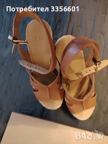 Сандали на платформа UGG, снимка 3 - Сандали - 54057498