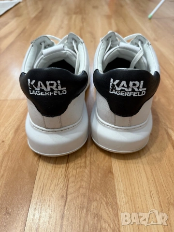 Karl Lagerfeld оригинални мъжки кецове от естествена кожа, снимка 6 - Кецове - 53314955