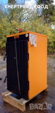 Чугунен котел на твърдо гориво Фероли/Ferroli 32 kW , снимка 6 - Отоплителни печки - 52167800