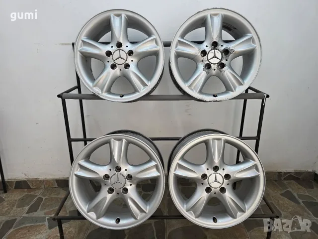 4бр 16ски джанти за MERCEDES 5х112мм A161560 , снимка 6 - Гуми и джанти - 56090629