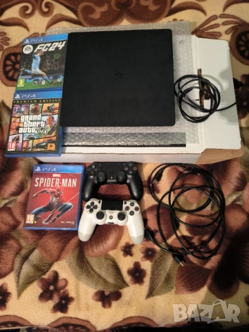 PLAYSTATION 4 SLIM (CUH-2216B) 1TB ,ПЛЕЙСТЕЙШЪН 4, 1ТВ ХАРД ДИСК