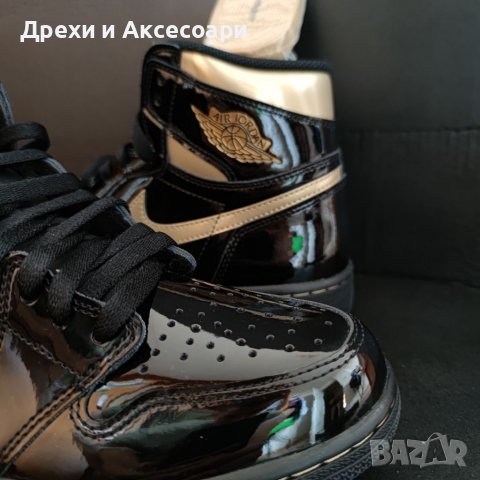 Нови Обувки Nike Air Jordan 1 Metalic  High оригинални перфектни Кецове Маратонки Обувки размер 43 , снимка 5 - Други - 37636499