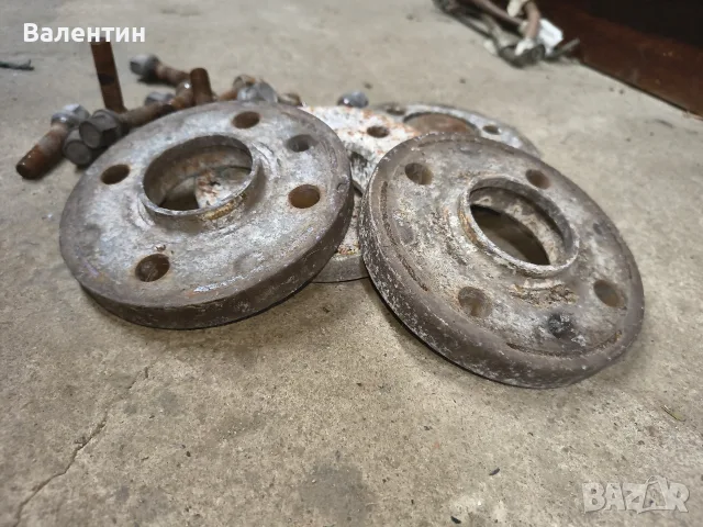Фланци с болтове 4 х100, снимка 3 - Части - 55826485