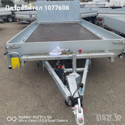 Ремарке /платфома за ATV до 750кг, снимка 17 - Ремаркета - 53224030