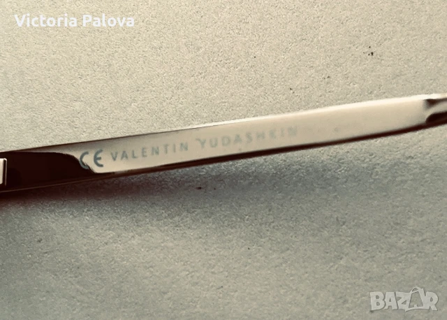 Дизайнерски очила модна къща VALENTIN YUDASHKIN, снимка 6 - Слънчеви и диоптрични очила - 51319507