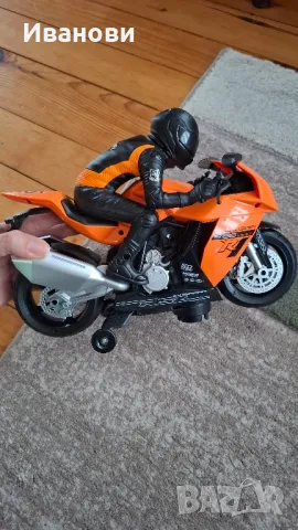 Детска играчка мотоциклет Autobike/ моторист, 3+, снимка 4 - Коли, камиони, мотори, писти - 50324731