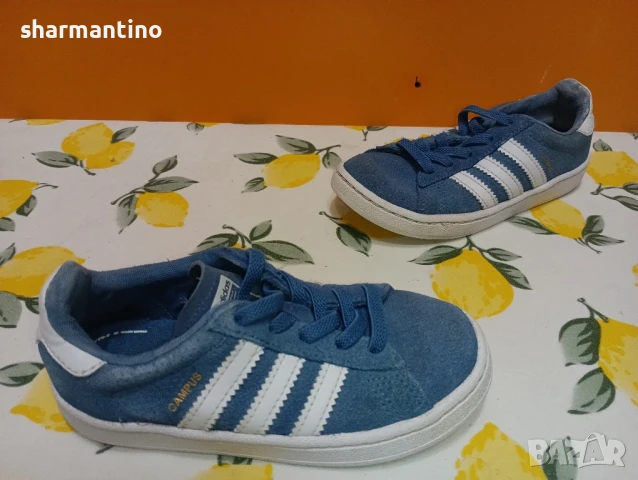 Adidas Campus N 26 кожени - 11 лв, снимка 6 - Детски маратонки - 51379792