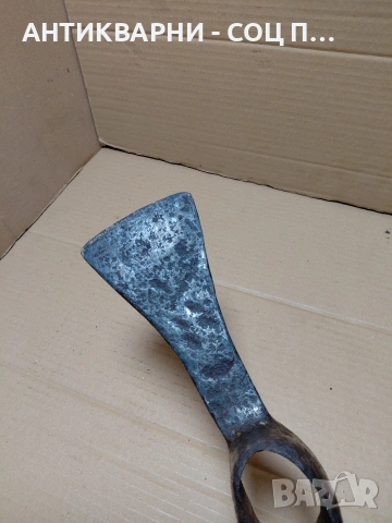 Соц Стара Ръчно Кована Голяма Киркобрадва 2.300кг. НОМЕР 886., снимка 8 - Антикварни и старинни предмети - 54101980