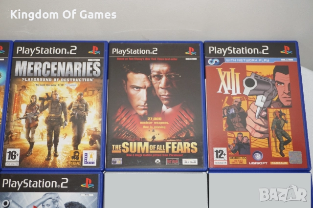 Игри за PS2 Turok Evolution/Mercenaries/Socom US NAVY/XIII/Hitman/Final Fantasy/The Sum Of All Fears, снимка 3 - Игри за PlayStation - 43824801