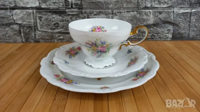 Rosenthal Pompadour - Сервиз за 6 човека за кафе или чай и храна, снимка 3 - Сервизи - 50224434