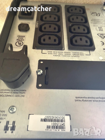 UPS APC Smart-UPS C, 1500VA/900W, Line Interactive, Tower, снимка 6 - UPS захранвания - 54152355