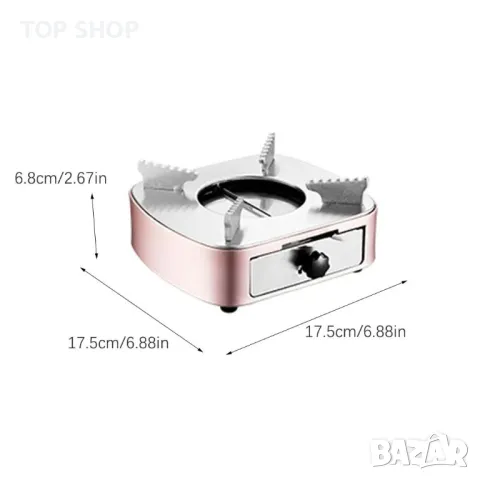 Туристически котлон за спирт, таблетки, биоетанол PINK1, снимка 4 - Газови котлони - 48774715