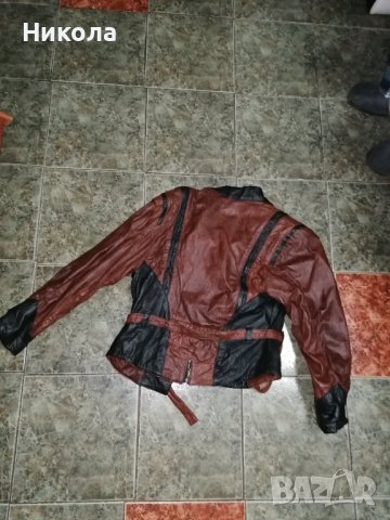  Кожено яке-дамско-естествена кожа, снимка 7 - Палта, манта - 38581416