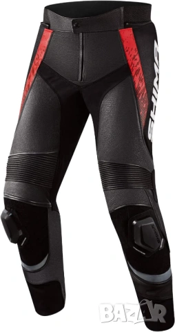 Мото Панталон Shima STR 2.0  Кожен, Спортен, Професионална Защита, Естествена Кожа, 56 EU!