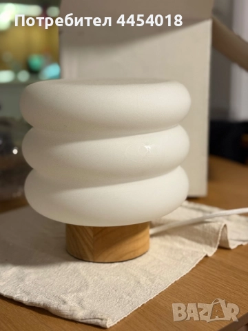 Нощна лампа HM home, снимка 6 - Настолни лампи - 52500012