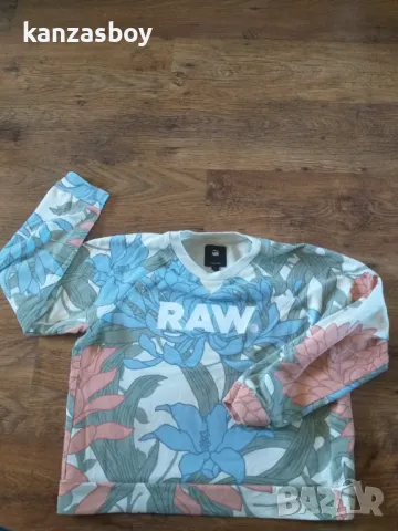 g-star a-craft cropper r sw wmn l/s - страхотна дамска блуза М, снимка 4 - Блузи с дълъг ръкав и пуловери - 47683053