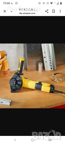 Ъглошлайф DeWalt (1500 вата, 125 мм с електроника за скорост, с плавен старт и защита , снимка 1