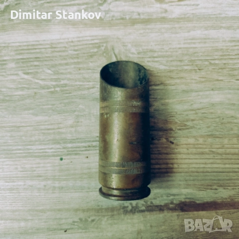 Ваза от стара военна  гюлза , снимка 2 - Антикварни и старинни предмети - 56434677