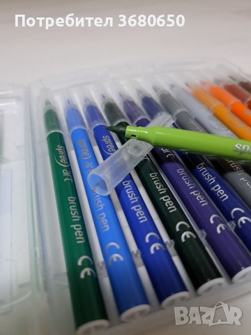 Цветни маркери , снимка 3 - Ученически пособия, канцеларски материали - 40114955