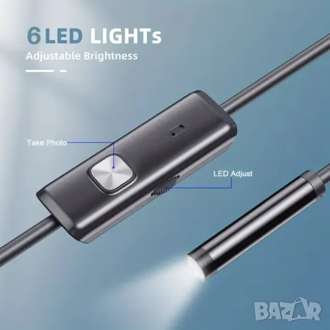 Ендоскопска камера, снимка 2 - Друга електроника - 49745088