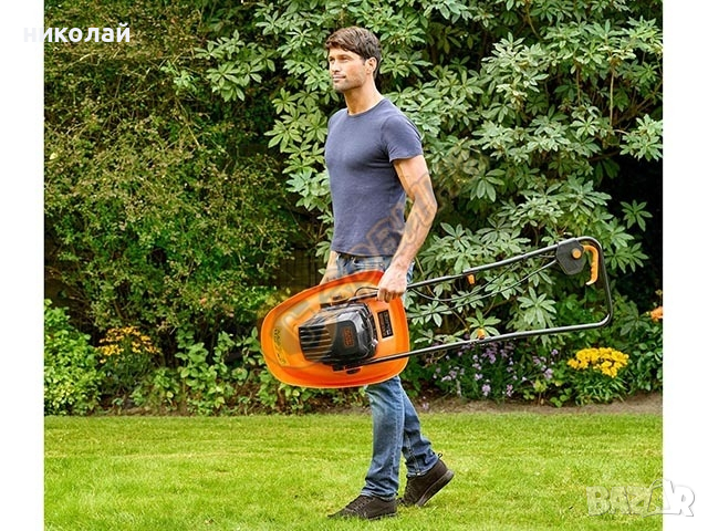 Електрическа косачка за трева Black & Decker BEMWH551, снимка 5 - Градинска техника - 44566108