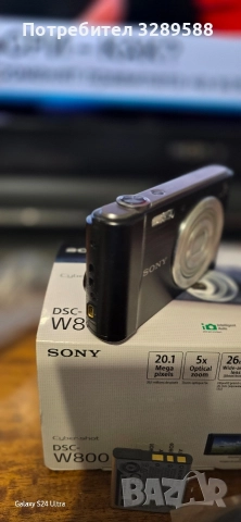 Цифрова дигитална камера SONY Cyber shot DSC 800 20.1 Mega pixels - Optical zoom 5x чисто нов, снимка 3 - Фотоапарати - 52104876