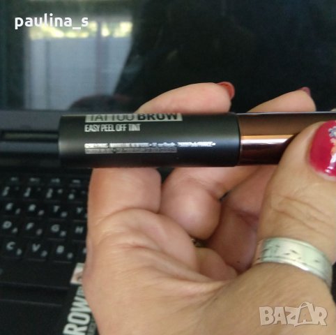 Тинт за вежди tattoo brow / easy peel off "Maybelline" , снимка 5 - Козметика за лице - 34323370