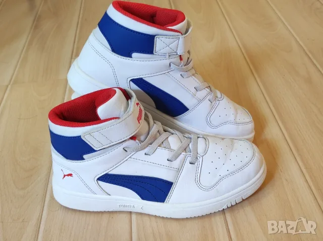 Маратонки Puma Rebound Layup Mid размер 34, снимка 7 - Детски маратонки - 56362772