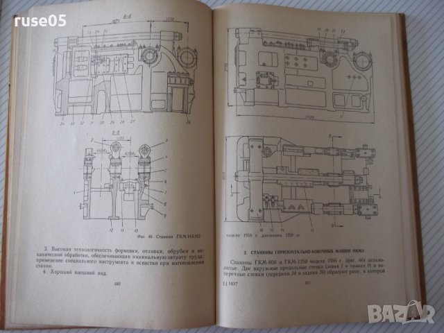 Книга "Горизонтально-ковочные машины-В.Кожевников"-240 стр., снимка 8 - Специализирана литература - 37822358