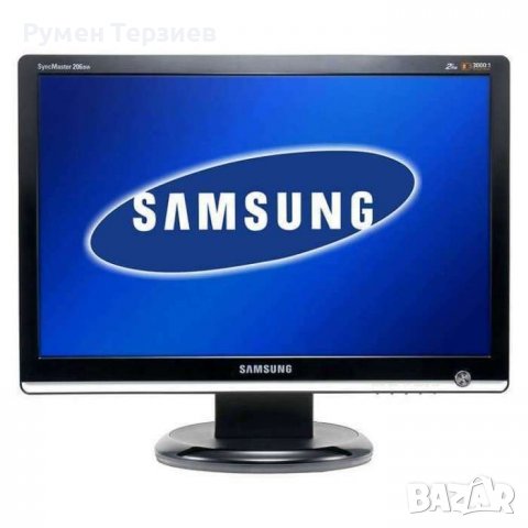 Samsung SyncMaster 206BW 50,8 см (20") 1680 x 1050 пиксела Черен, снимка 1