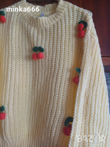 Дамски пуловер, снимка 2 - Блузи с дълъг ръкав и пуловери - 52841715