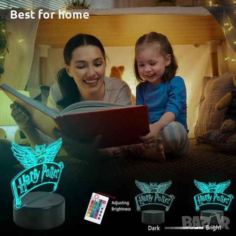 Лампа Хари Потър, снимка 5 - Настолни лампи - 52217908