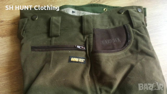 HARKILA GORE-TEX Leather Trouser размер S за лов панталон подсилен с естествена кожа за драки - 2431, снимка 7 - Екипировка - 54160401