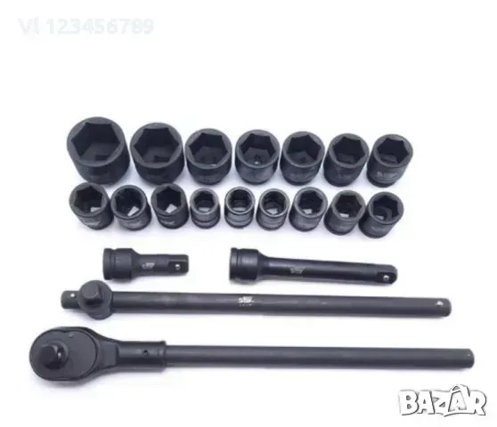 Гедоре на 1/2"- 21 части с ударни вложки, снимка 1