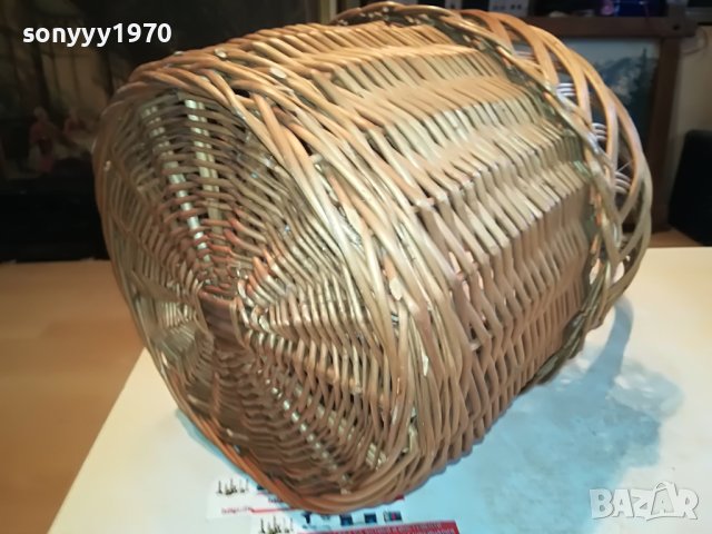 ПЛЕТЕНА КОШНИЦА ОТ ГЕРМАНИЯ 1504231919, снимка 8 - Антикварни и старинни предмети - 40377324