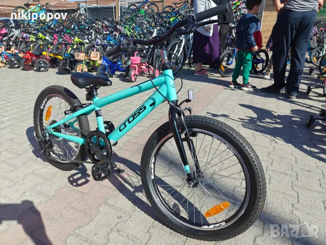 CROSS Велосипед 20" SPIDER син, снимка 4 - Велосипеди - 56528792