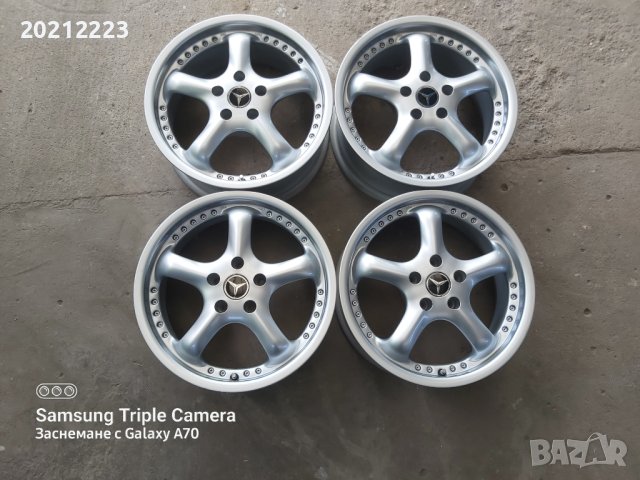 4 броя алуминиеви джанти за Mercedes Benz C-Class 17, снимка 8 - Гуми и джанти - 40832635