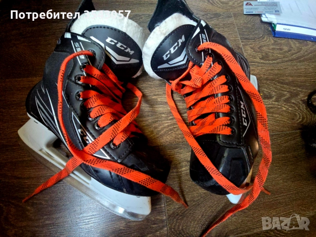 Каска  и кънки за хокей на лед , снимка 7 - Ролери, кънки - 51595230