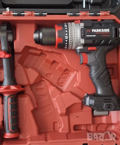 акумулаторна ударна бормашина на Parkside Performance 20V 